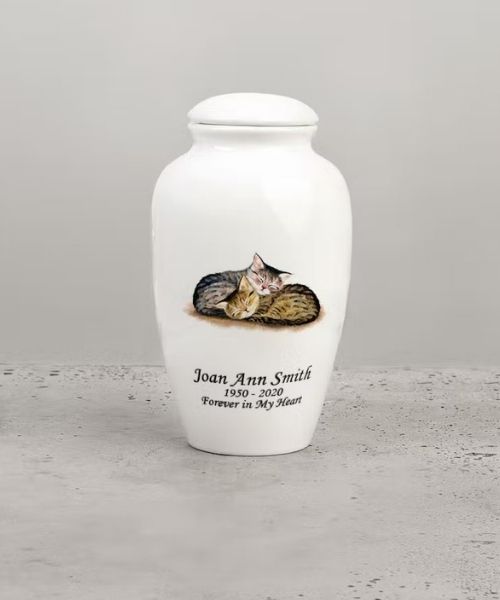 personalized ceramic cut urns