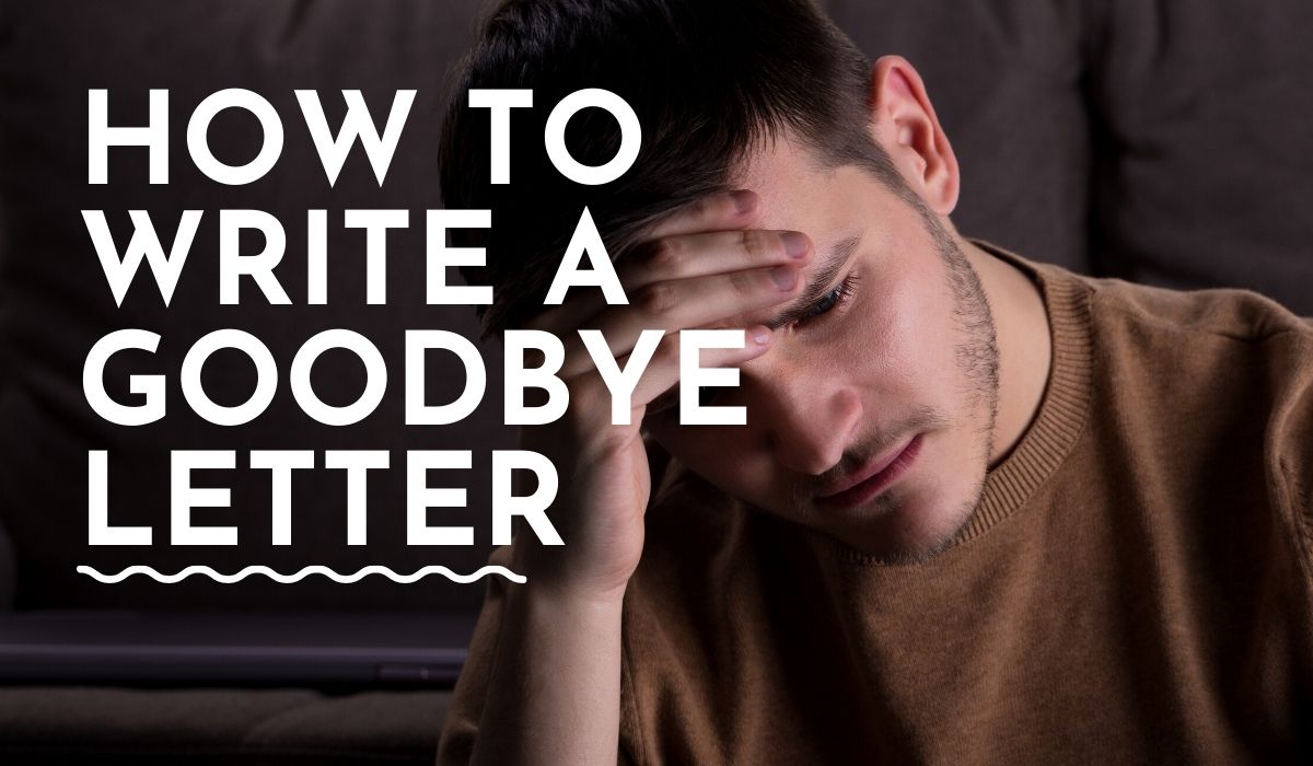 how to write a goodbye letter to a pet